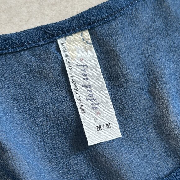 Free People Short Sleeve Babydoll Tunic ASO Alex Russo - Picture 6 of 10